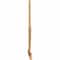 Ekena Millwork Saratoga Timber Gable Bracket, Western Red Cedar, 96"W x 48"H x 1 1/2"D x 3 1/2"F, 12/12 Pitch GBW096X48X0204SAR00SWR - alternate 5